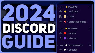 How to Setup a Discord Server 2024  The ULTIMATE Discord Setup Tutorial WITH Bots [upl. by Lletnwahs845]