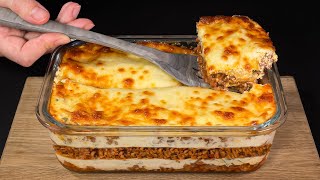 Die beste hausgemachte Lasagne Sie werden nie wieder Lasagne kaufen [upl. by Tessi]