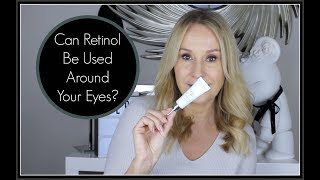 Can Retinol Really Work Around Your Eyes  Nadine Baggott AD [upl. by Sekoorb]