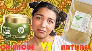 ROUTINE CAPILLAIRE NATUREL vs DE SUPERMARCHÉ [upl. by Enelez]