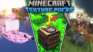 16 BEST 1204 Minecraft ResourceTexture Packs︱1206  116︱ [upl. by Nylikcaj]