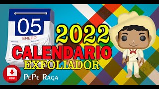 Calendario 2022 Pdf Listo para Imprimir [upl. by Elysia487]