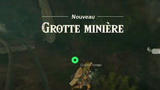 ZELDA TEARS OF THE KINGDOM 9 La grotte minière [upl. by Onitnerolf]