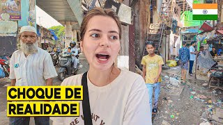 DENTRO DA MAIOR FAVELA DA ÍNDIA 2 milhões de habitantes [upl. by Chabot]