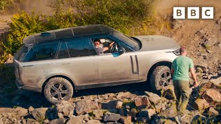 When Range Rover offroading takes a turn 🚙 💦  Top Gear [upl. by Hildagard]