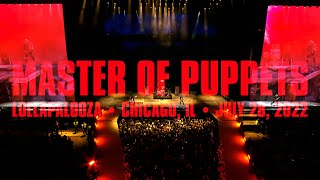 Metallica Master of Puppets Chicago IL  July 28 2022 [upl. by Ishmael28]