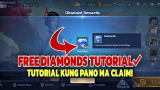 FREE DIAMONDS SA MOBILE LEGENDS•BAGONG TRICK CLAIM AGAD✓ ALEXIS TRICK MLBB [upl. by Meraree339]