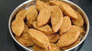 గోధుమపిండితో ఇంట్లో తయారుచేసిన స్నాక్  wheatflour Snack Recipe  Khajoor Recipe [upl. by Adnarym]