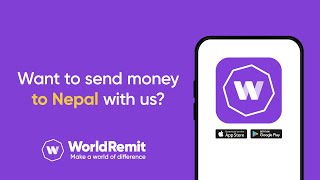 How to Send Money to Nepal with WorldRemit  WorldRemit [upl. by Botzow189]