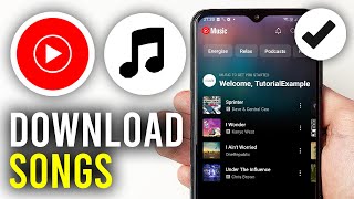 How To Download Songs From YouTube Music  Full Guide [upl. by Bovill]