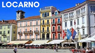 🇨🇭Locarno Switzerland  Old Town walking tour [upl. by Syramad]