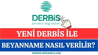 Yeni DERBİS ile Beyanname Nasıl Bildirilir [upl. by Enirehtahc9]