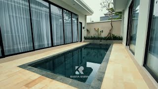 Hasil Konstruksi Villa 2 Kamar Tidur di Sanur Bali  Rasita Karya Bali [upl. by Asilanna]