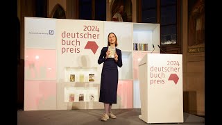 Martina Hefter gewinnt den Deutschen Buchpreis 2024 [upl. by Hama711]