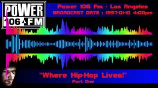 KPWR 1059 Mhz  Power 106  Los Angeles 19970110 part 1 [upl. by Moffit]