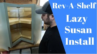 How to Install a RevAShelf Lazy Susan [upl. by Gilud]