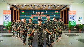 Patriotic Dance  Kandhon Se Milte Hain Kandhe  St Xaviers School Bhopal [upl. by Barnie]