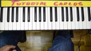 Anciano de dias Luigi castro  Tutorial Piano Carlos [upl. by Artina]