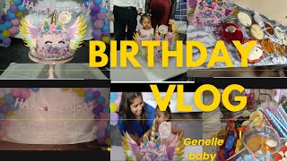 Birthday vlog of genelle babyunicorn themedaily vlog konkani vloggoan vlogs [upl. by Verla]