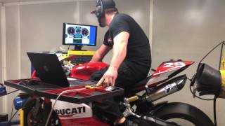 1299 Panigale dyno run [upl. by Dihsar]