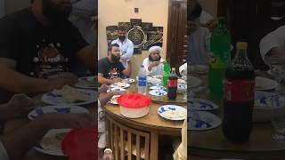 Mufti Tariq Masood Dinner With Nadir ali  shorts viral shortvideo shortsfeed trending islam [upl. by Ojaras]