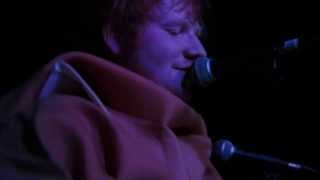 She  Ed Sheeran  Mercury Lounge New York  31102013 [upl. by Aisereht]