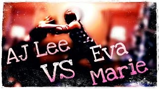 AJ Lee VS Eva Marie 🤘 [upl. by Billy]