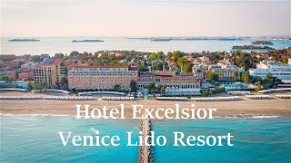 Hotel Excelsior Venice Lido Resort  5 Star Luxury Vlog amp Hotel Review [upl. by Esorbma651]