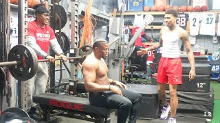 Working Out With NLE CHOPPA HILARIOUS [upl. by Omura]