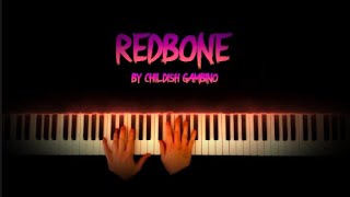 Redbone Childish Gambino  Piano Cover 7  Played by Robin Stevens [upl. by Kcirdahs587]