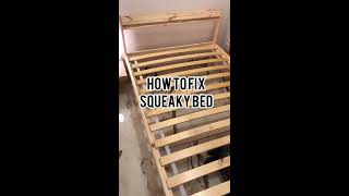 How to Fix IKEA Squeaky Bed Slats [upl. by Lingwood]