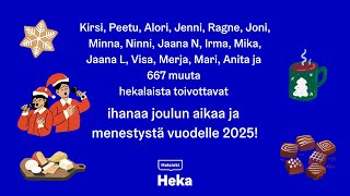 Hekan joulutervehdys vuodelle 2024 [upl. by Nett950]