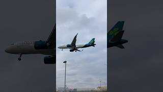 Aer lingus a320 landing at Heathrow [upl. by Apul363]