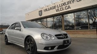 2005 MercedesBenz C55 AMG in review  Village Luxury Cars Toronto [upl. by Aneret52]