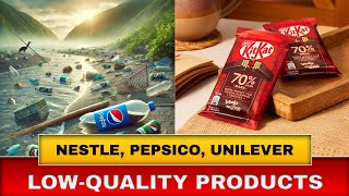 Nestle Pepsico And Unilever Sell Substandard Products In India Report [upl. by Berget]