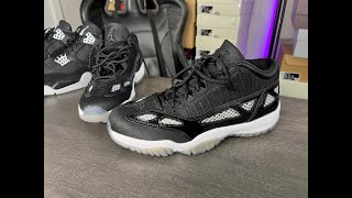 Air Jordan 11 Low IE Craft On Feet Review [upl. by Ahmar367]