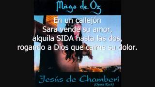 Mägo de Oz  Jesús de Chamberí Letra [upl. by Oilerua457]