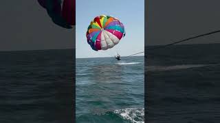 quotExperiencing the Thrill of Parasailing in Goa A SkyHigh Adventurequot parasailing goawatersports [upl. by Chema]