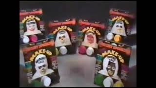 Kooky Spooks Halloween Creepy Creatures Makeup Kits Commercial 1984 [upl. by Artenal]