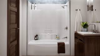 ★ TOP 40 ★ Small Bathroom Ideas With Tub Shower Combo [upl. by Lux]