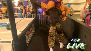 CCW Live Episode 6 Wwe action figure show [upl. by Vasti]