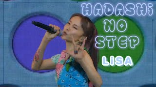 HADASHi NO STEP Barefoot Step  LiSA Live  English Caption [upl. by Atinra224]