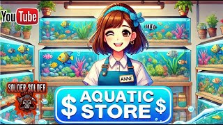 First Look at Aquatic Store Simulator – Building My Dream Aquarium Shop [upl. by Sheppard855]