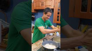 Making Callaloo with MarkWiens food recipe shorts [upl. by Owens]