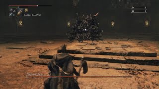 Bloodborne Ailing Loran chalice Abhorrent Beast1 Boss Fight [upl. by Cassell939]