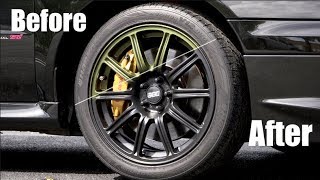 Matte Black Plasti Dip Wheels  Ultimate DIY Guide [upl. by Xela]