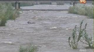 Inondation Le retour du spectre de 2002 Sommières [upl. by Pan]