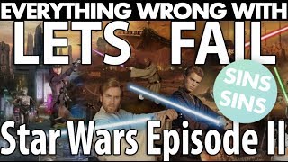 Everything Wrong With quotLets Fail  Star Wars Episode II Attack of the Clones w DominicTVquot [upl. by Yennaiv240]