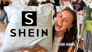 BIGGEST SHEIN HAUL YET Summer 2024  Trending Outfits  MustHaves  TryOn SHEINactive [upl. by Ellekcir218]