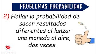 PROBLEMA 2  PROBABILIDADES [upl. by Gonta]